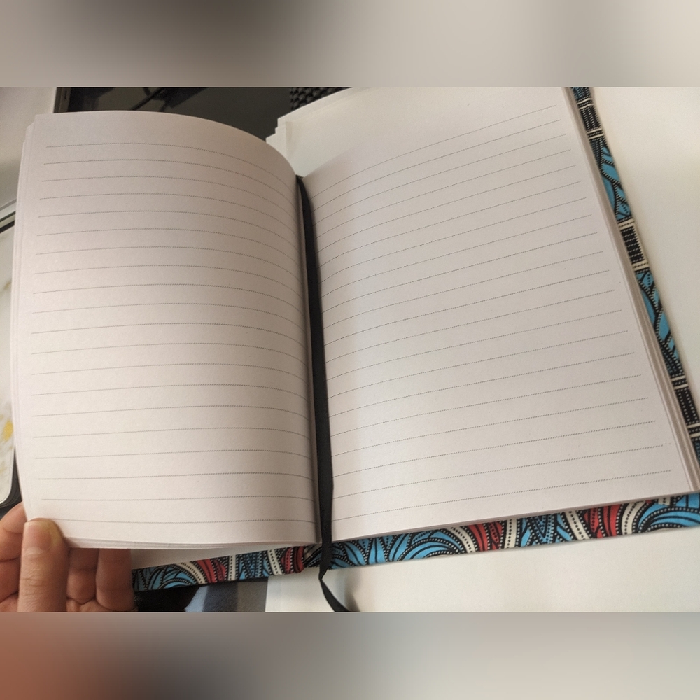 Hot Pink and Blue Notebook - Picture 4 of 5